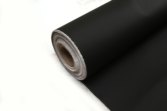 Szara tkanina z włókna szklanego powlekana silikonem Materiał termoizolacyjny 0,85 mm