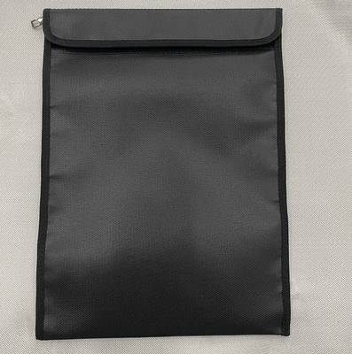 Srebrna ognioodporna torba na akta Niedrażniące włókno szklane 1000℉17x27cm
