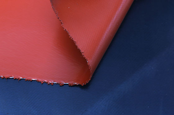 Tkanina z włókna szklanego powlekana silikonem o gramaturze 3300 g / m2, 2,0 mm