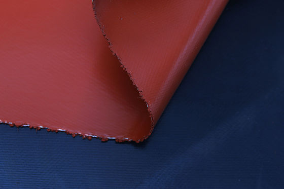 Tkanina z włókna szklanego powlekana silikonem o gramaturze 3300 g / m2, 2,0 mm